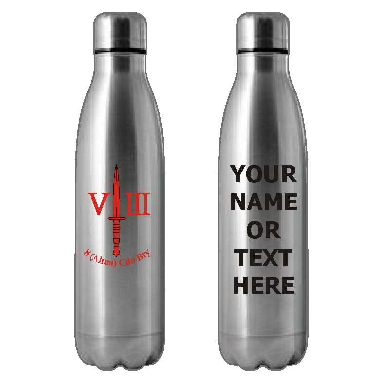 29 Cdo Regt RA 8 (Alma) Battery Thermo Flask - DAGGER LOGO