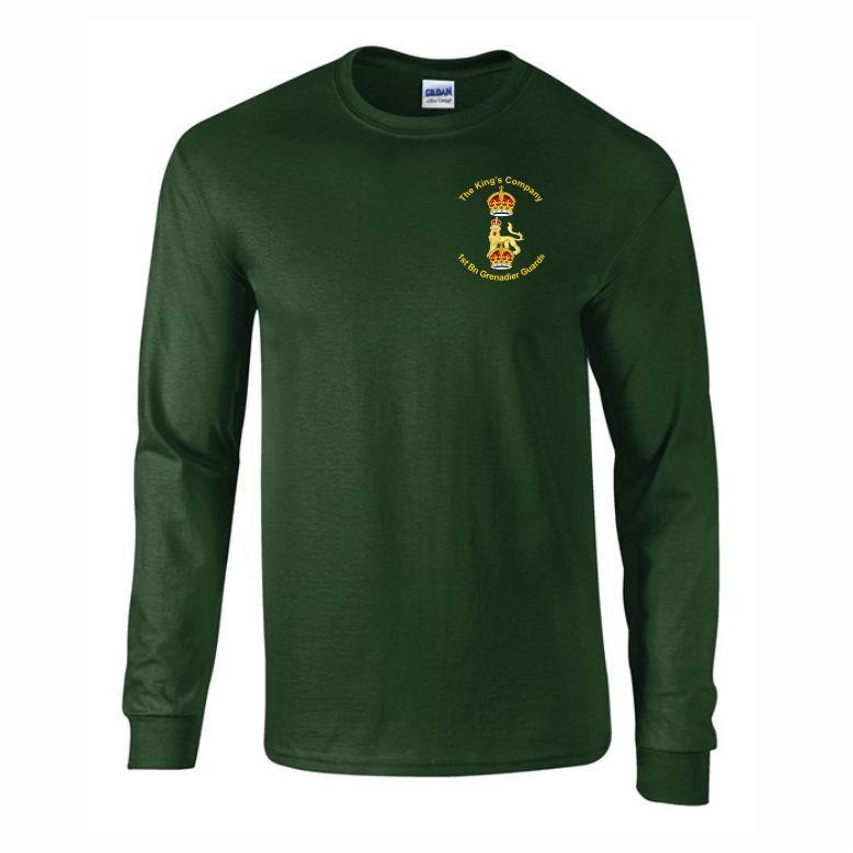 1st Battalion Grenadier Guards - The Kings Company - Long Sleeve T shirt