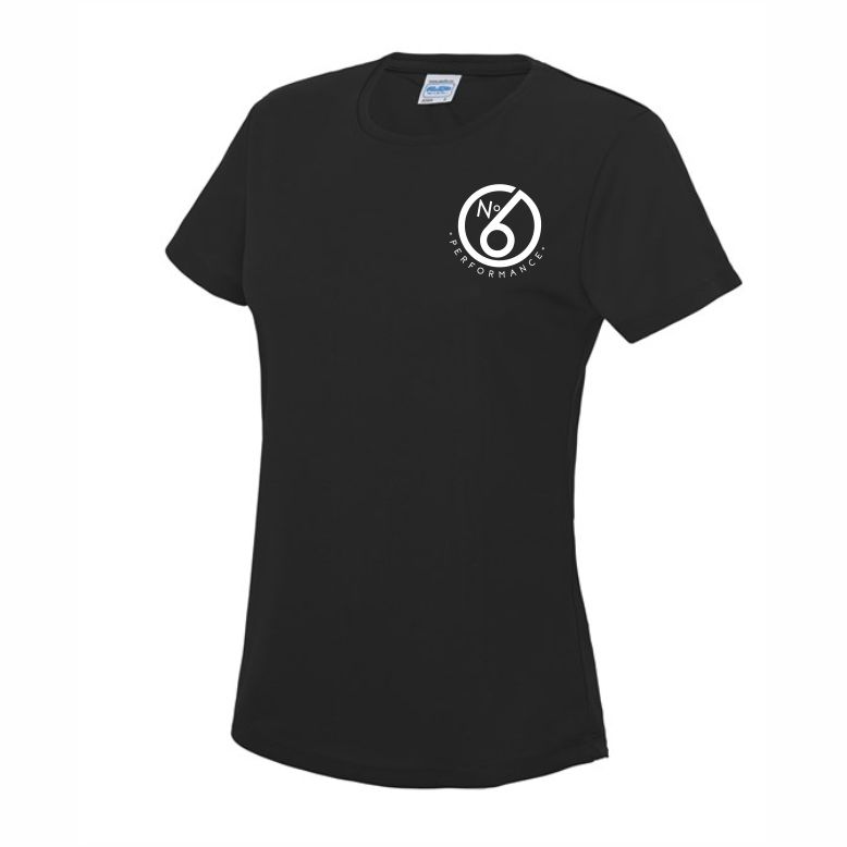 No 6 Performance Ladies Performance Teeshirt