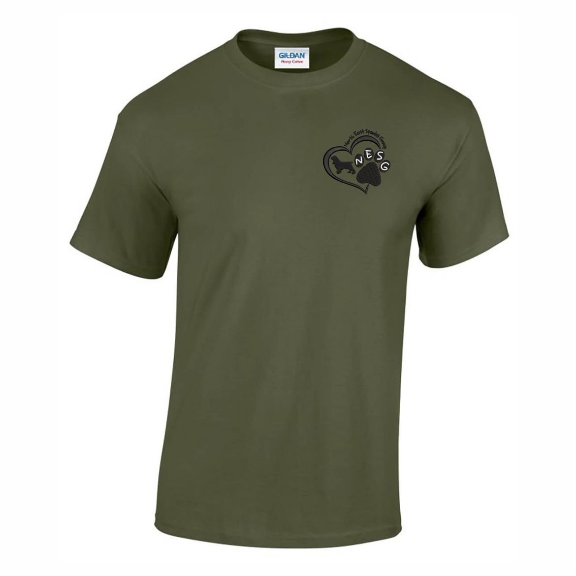 North East Spaniel Group Cotton Teeshirt