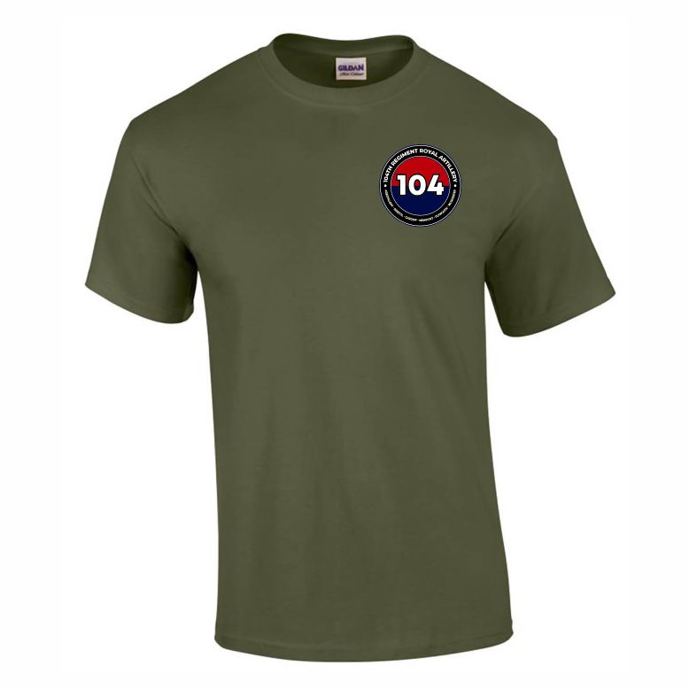 104 Regiment RA Cotton Teeshirt