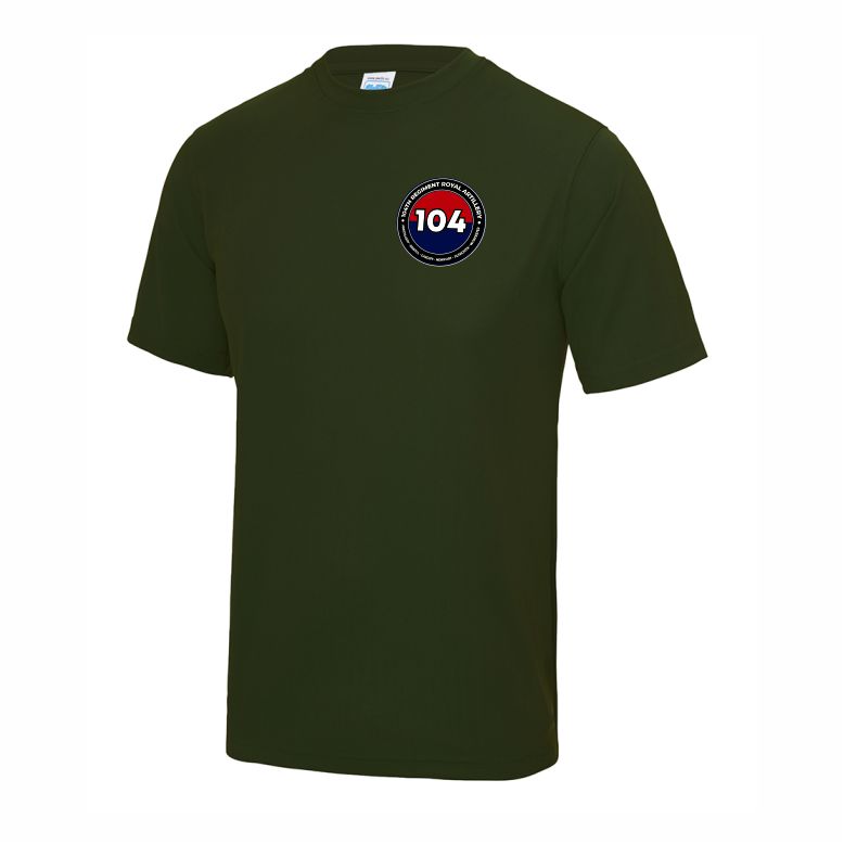 104 Regiment RA Performance Teeshirt