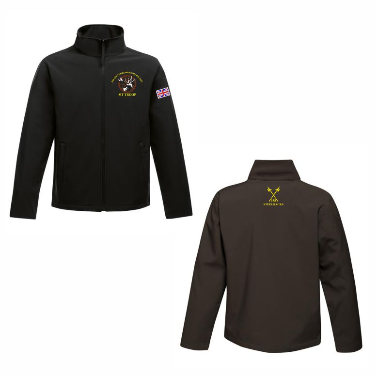 158 Regiment RLC Softshell Jacket - MT Troop