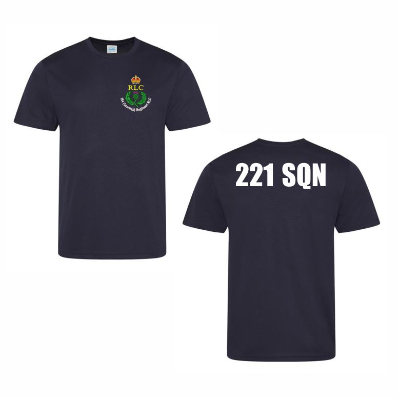 154 Regiment RLC - 221 SQN - Performance Teeshirt 