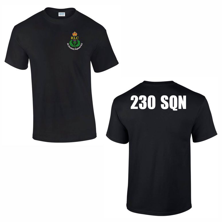 154 Regiment RLC - 230 SQN - Cotton Teeshirt 