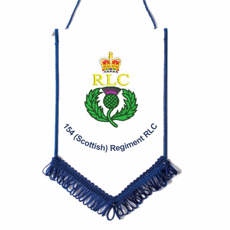 154 Regiment RLC Pennants
