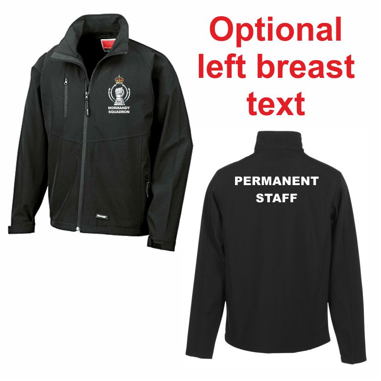 Royal Armoured Corp Training Regiment   Soft Shell Jacket 