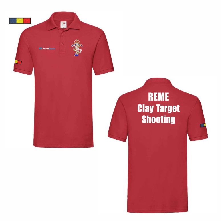 REME Clay Target Shooting - Polo Shirt