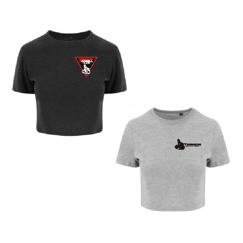Teesside Barbell Club Tri Blend Cropped Teeshirt