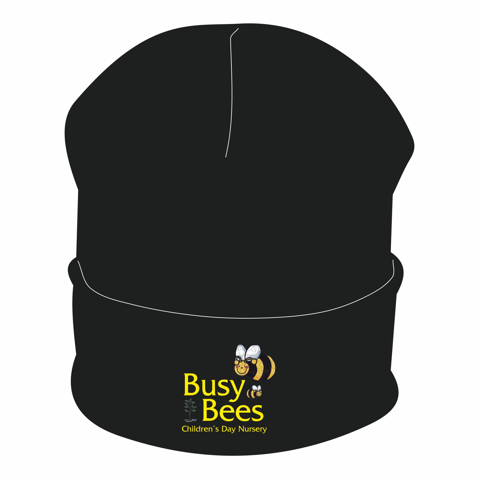 Busy Bees Nursery Knitted Hat Adults