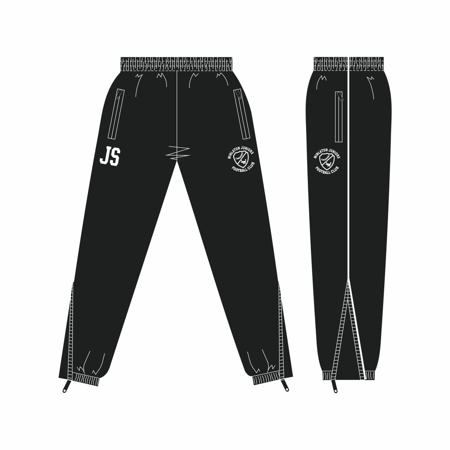  Winlaton Juniors FC Tracksuit Bottoms